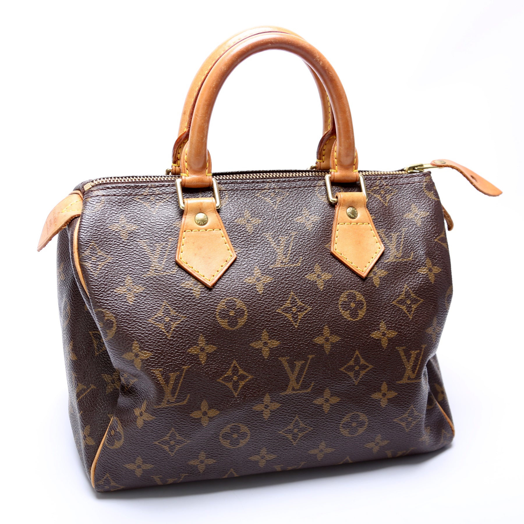 Used Louis Vuitton Speedy 25 Brown/M41528/Made In France/Handle Discolored  Bag