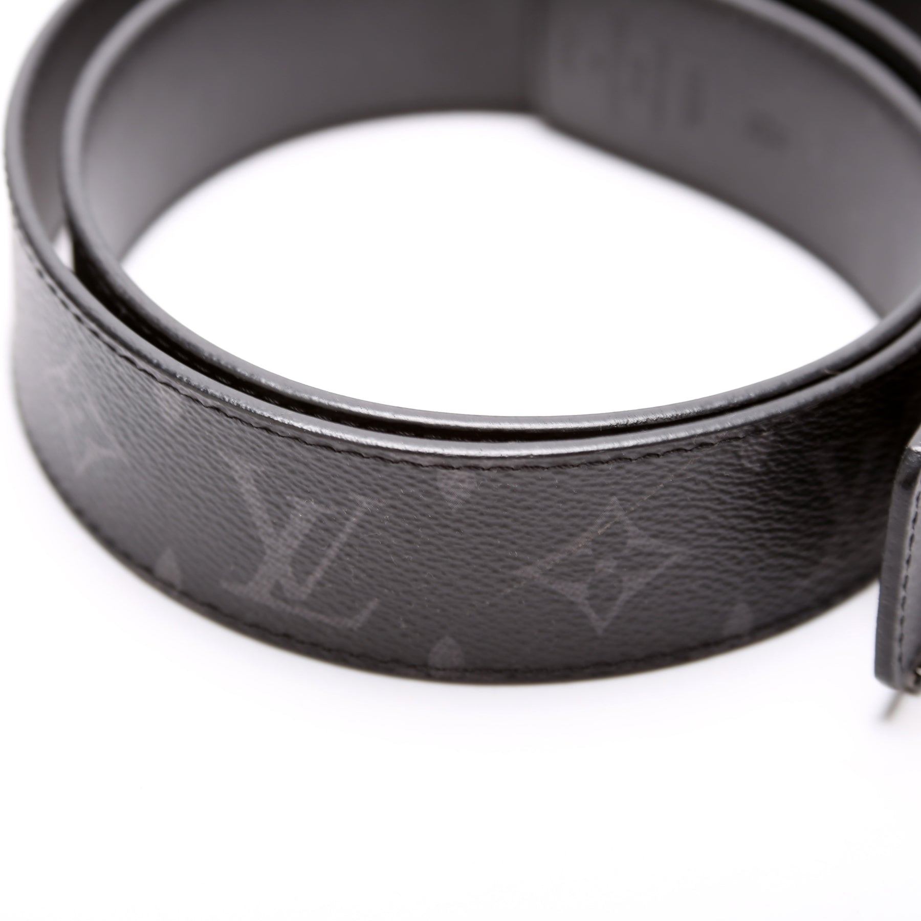Louis Vuitton Men's Reversible LV Circle Monogram Eclipse Belt