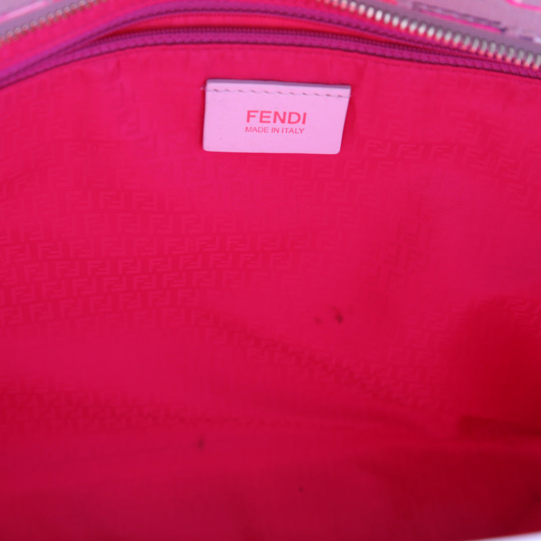 8BH185 Coated Zucca Zip Tote