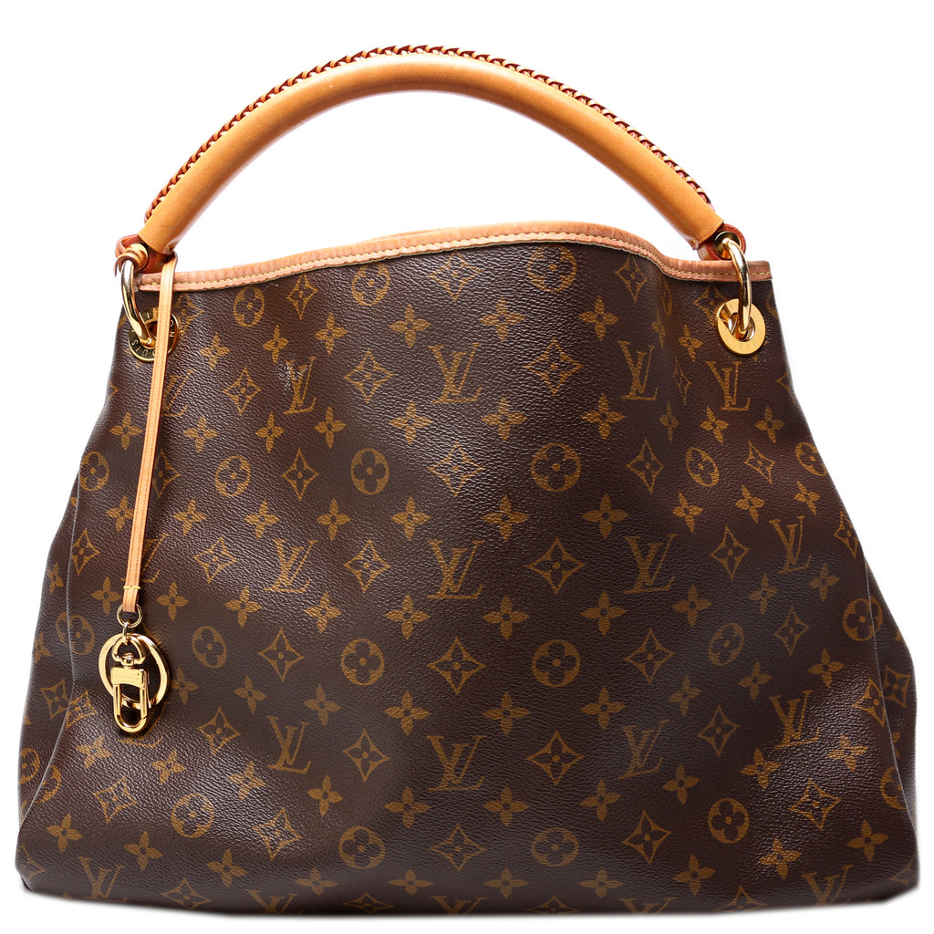 Authentic Louis Vuitton Artsy MM Monogram Canvas Shoulder Bag tote bag