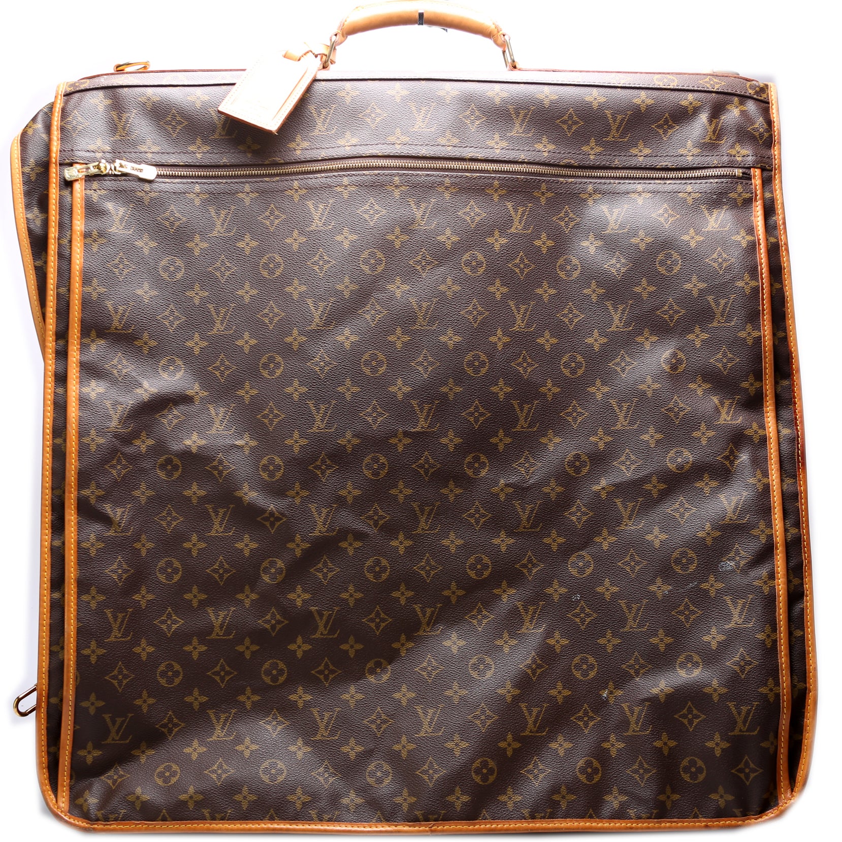 Louis Vuitton Monogram Canvas Garment Carrier Travel Suit Cover For Sale at  1stDibs