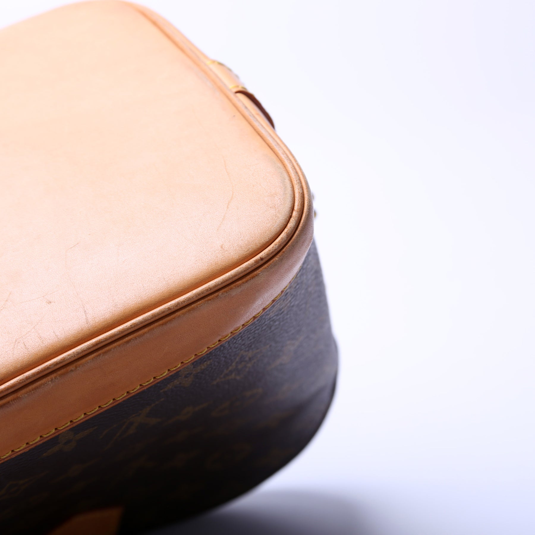 Alma PM Damier Ebene Older – Keeks Designer Handbags
