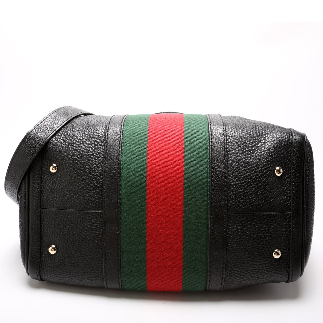 YA−MAN IB-45P 247205 Boston Bag Web Leather