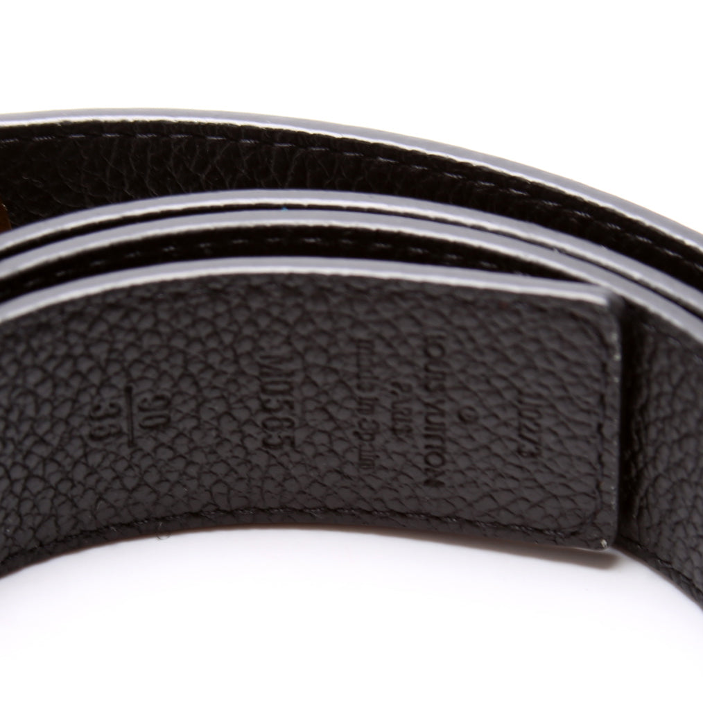 LV Initials Belt 30MM Reversible Belt Size 90/36 – Keeks Designer