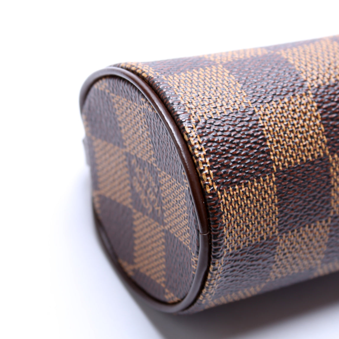Papillon Mini Barrel Damier Ebene – Keeks Designer Handbags