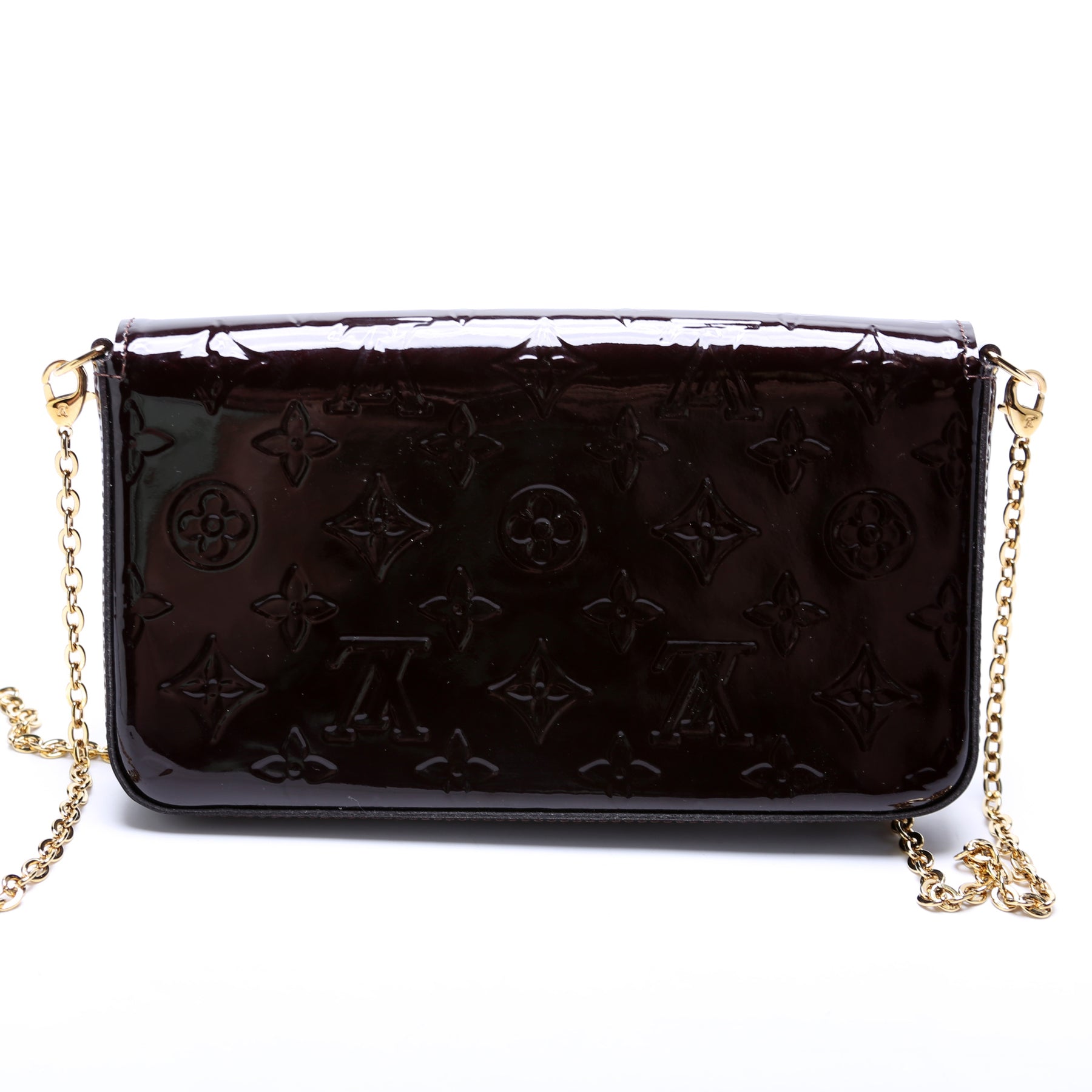 Pochette Felicie Vernis – Keeks Designer Handbags