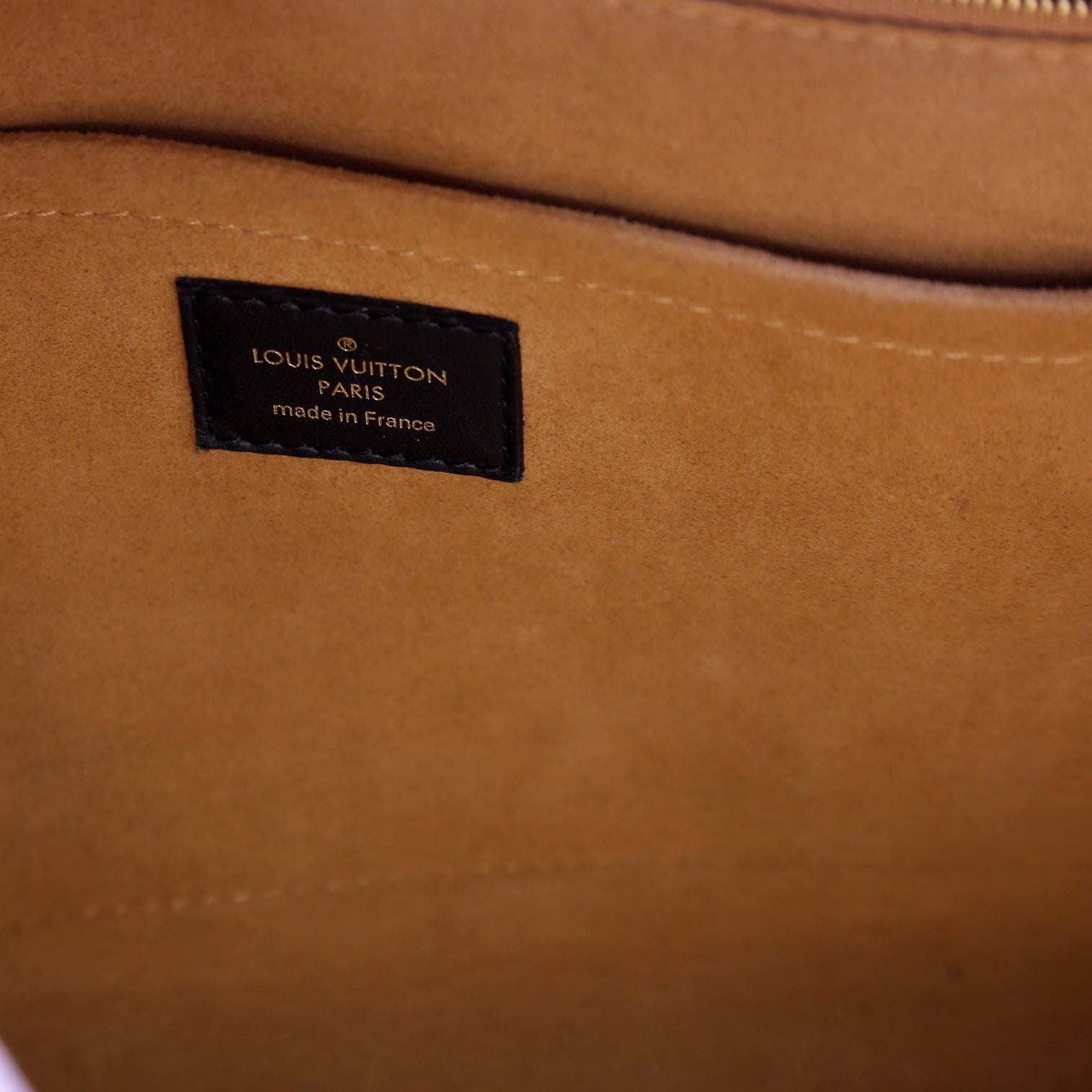 On My Side MM Calfskin/Monogram – Keeks Designer Handbags
