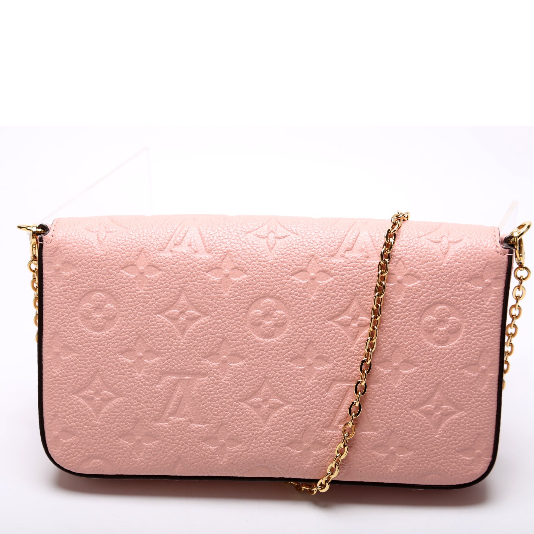 Pochette Felicie Damier Ebene – Keeks Designer Handbags