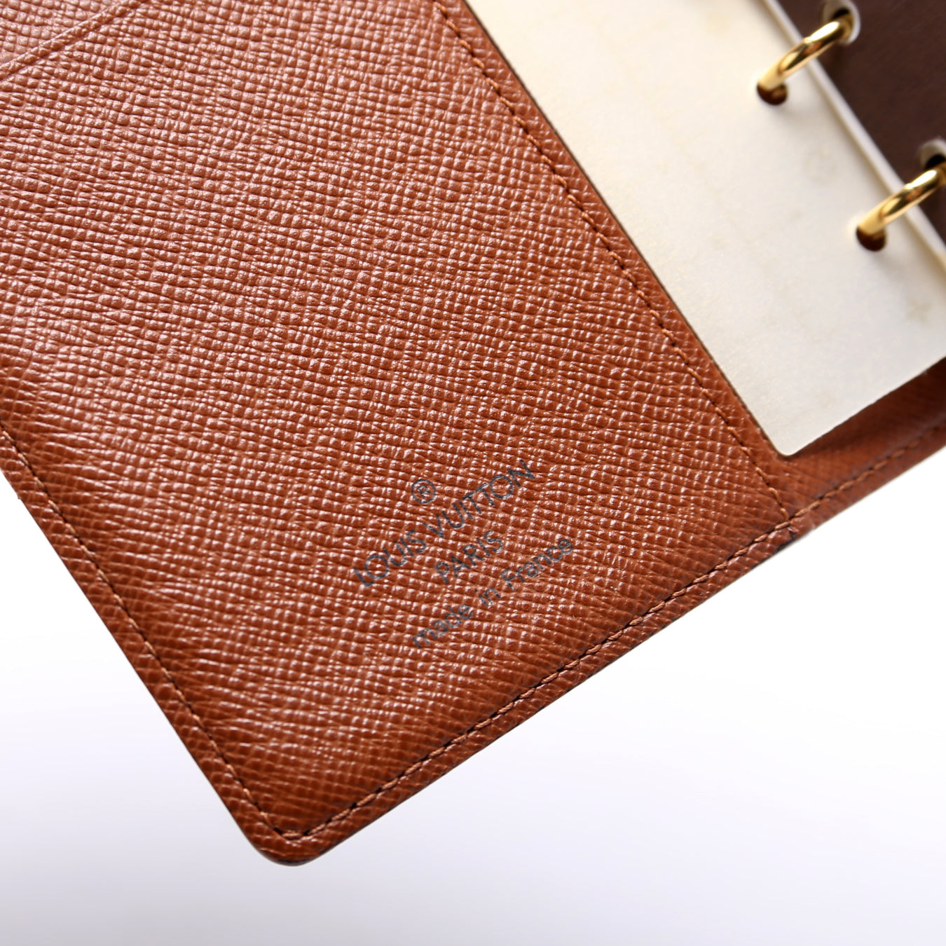 Agenda Small Ring Monogram – Keeks Designer Handbags