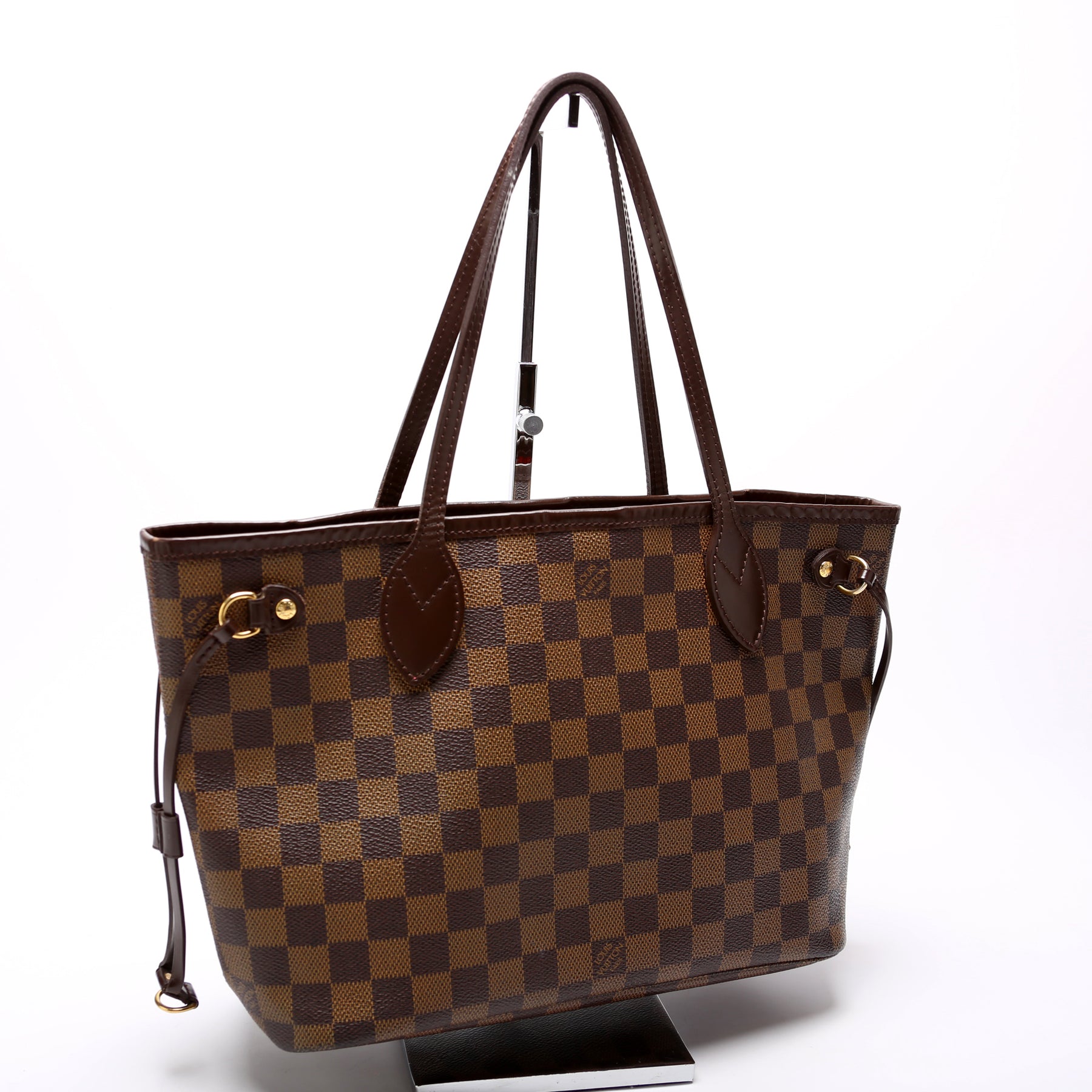 Neverfull PM Damier Ebene – Keeks Designer Handbags