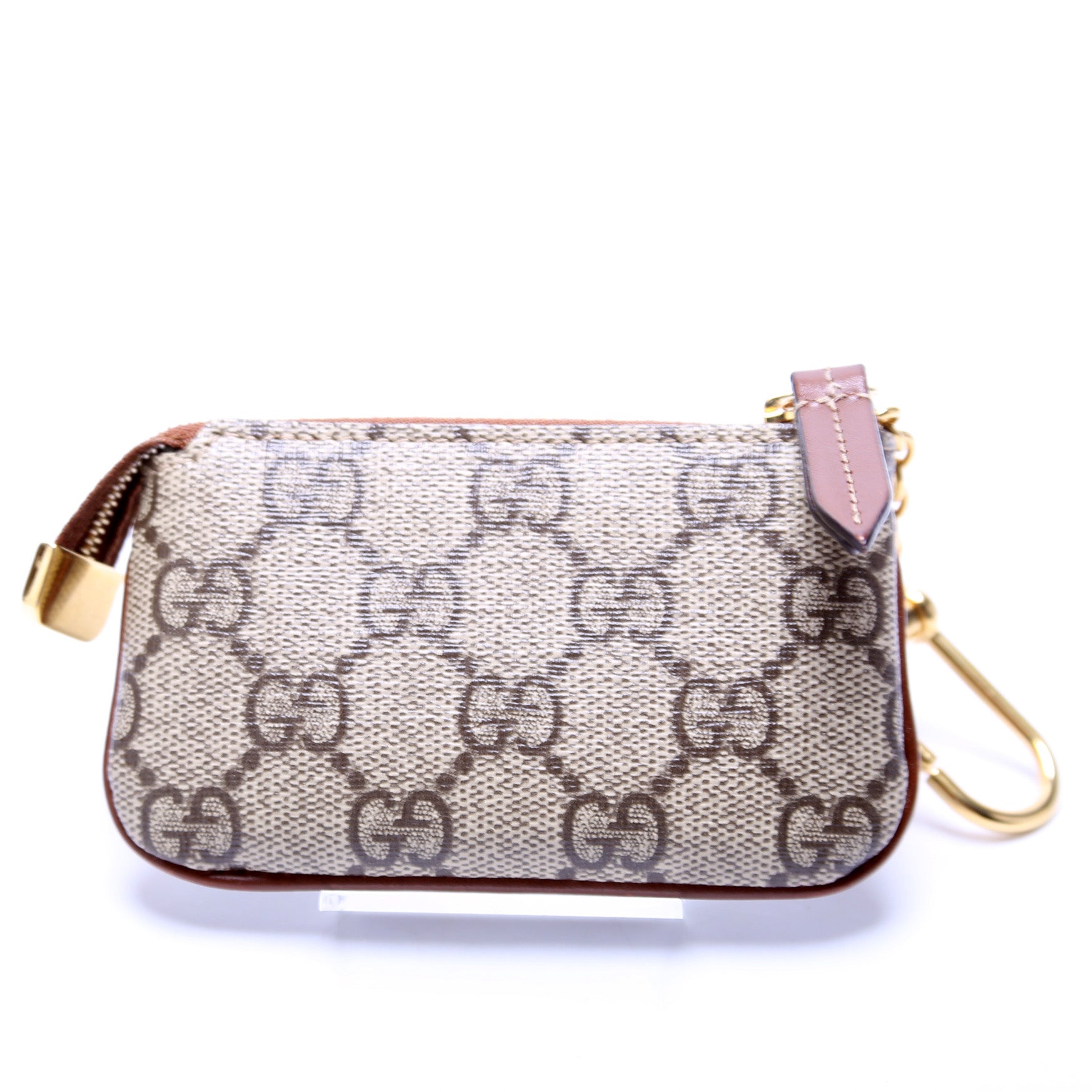 GUCCI GG Supreme Monogram Key Case Beige-US