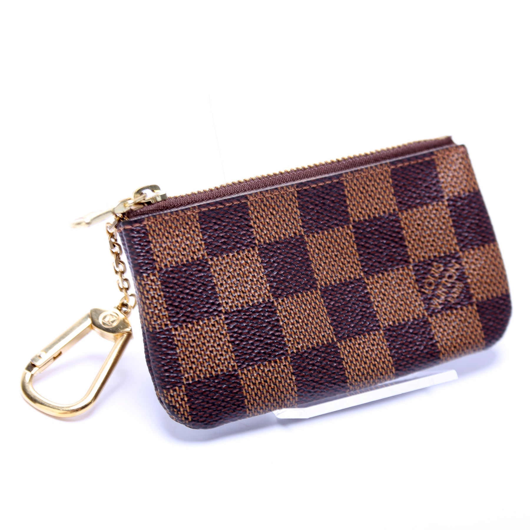 Pochette Accessories Mini Damier Ebene T&B – Keeks Designer Handbags