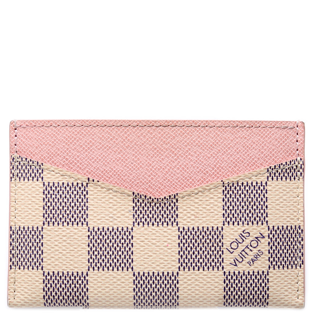 Daily Card Holder Damier Azur – Keeks Designer Handbags