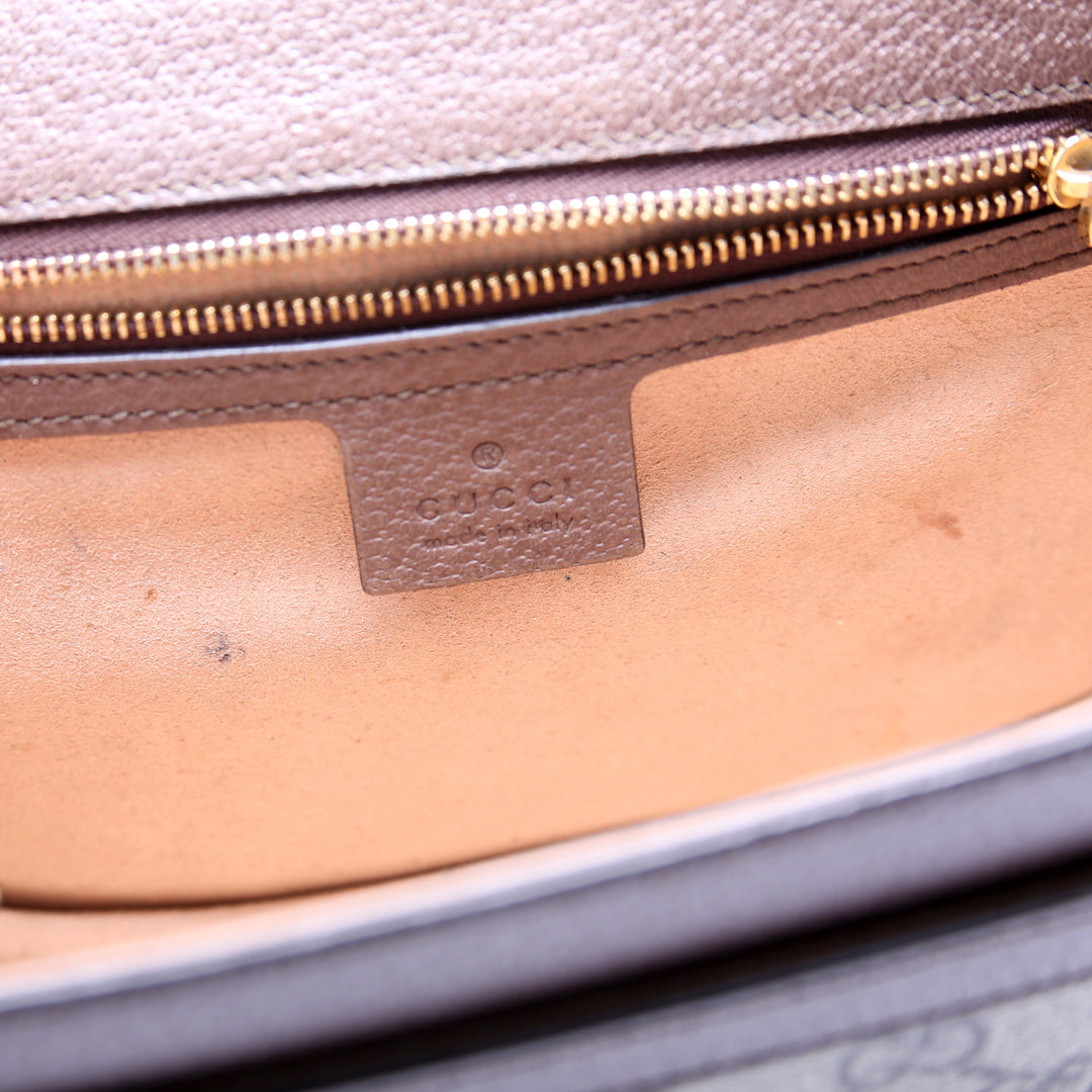 GUCCI バッグ GUCCI Calfskin Bamboo Web Large Dionysus Top Handle Bag Black