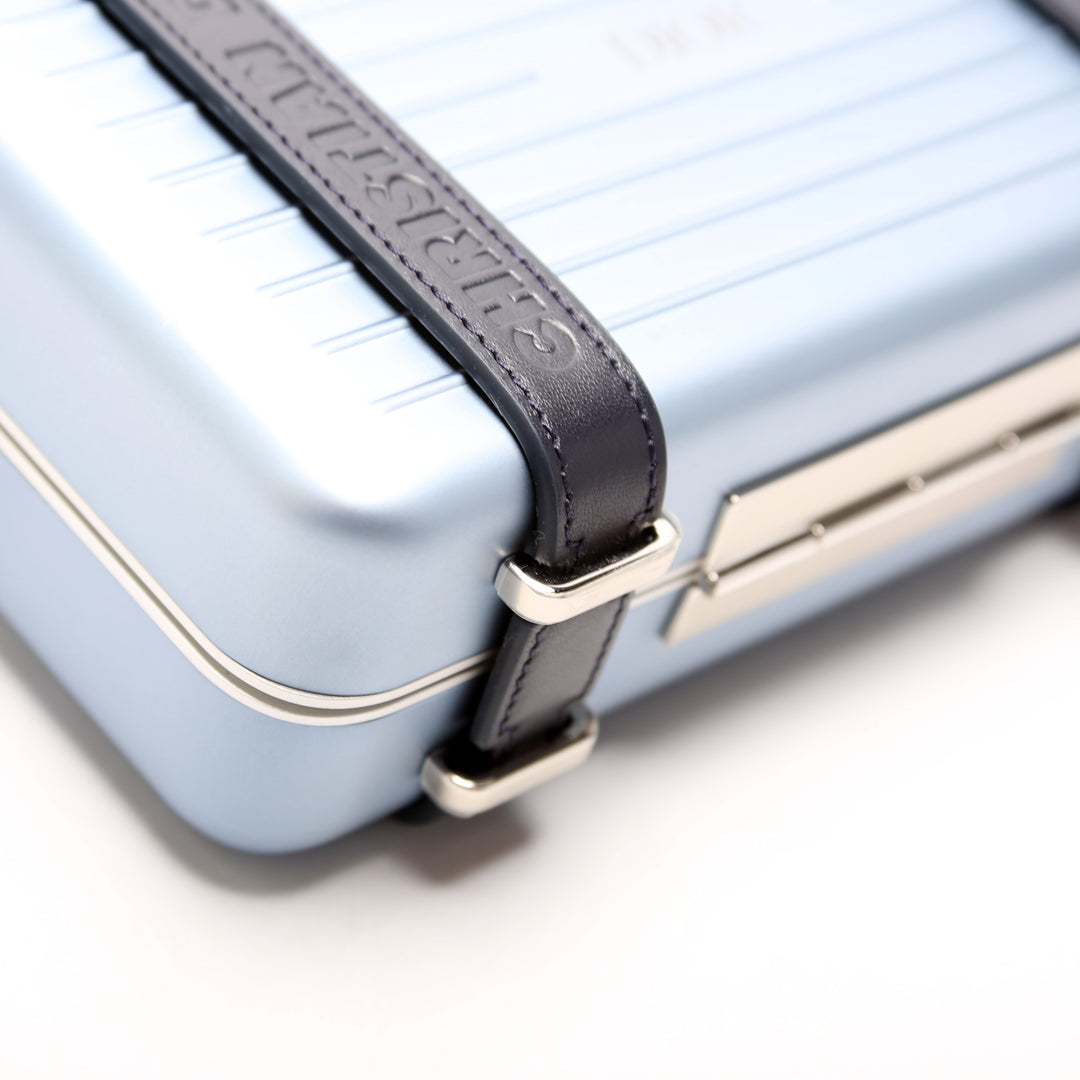 Dior X Rimowa Aluminium Personal Clutch On Strap