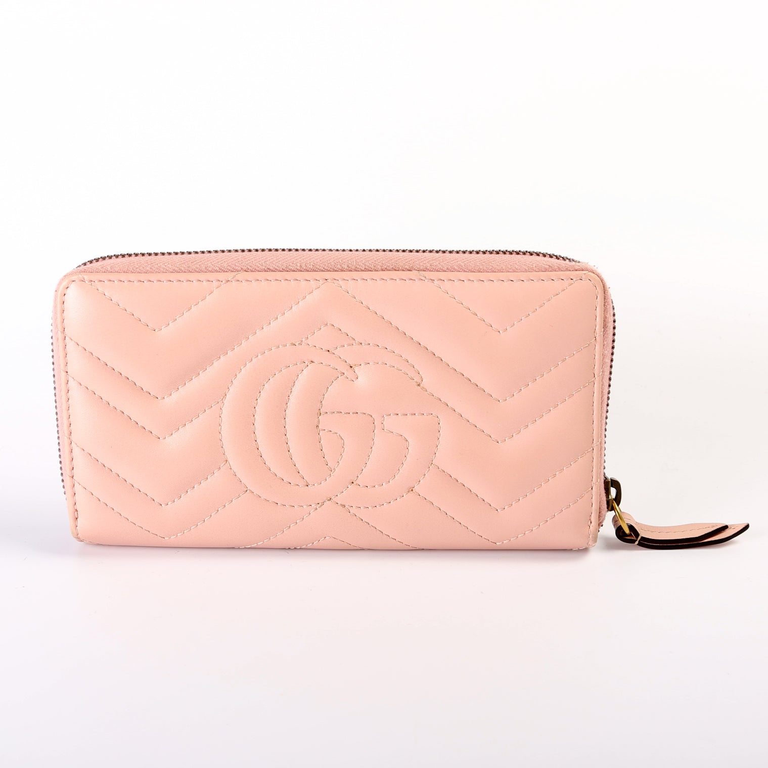 GG Marmont Zip Around Wallet 443123