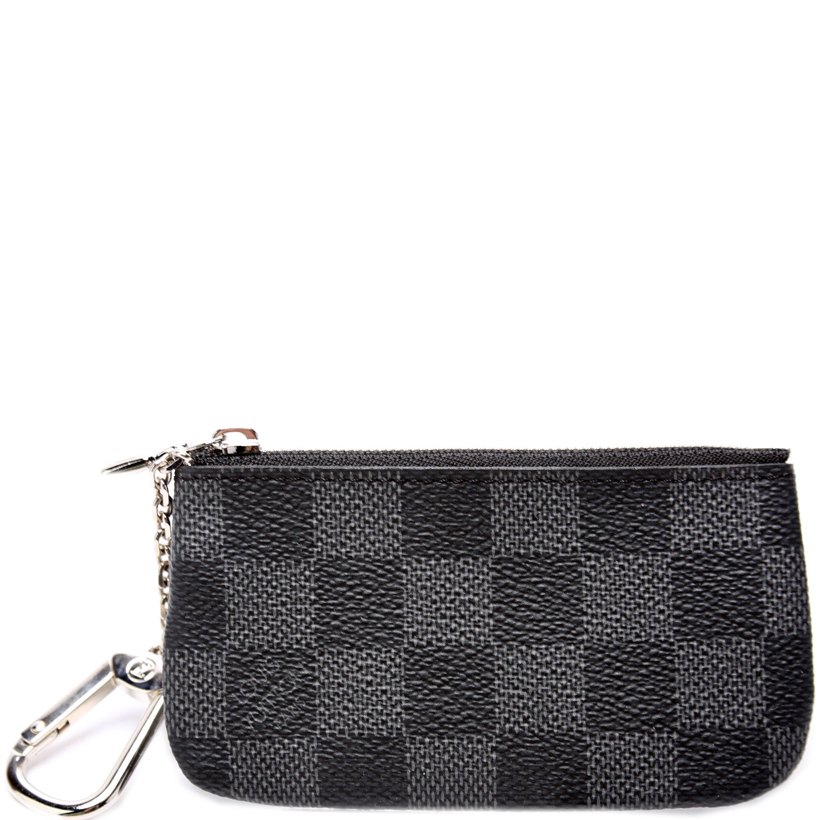 Pochette cles damier graphite sale