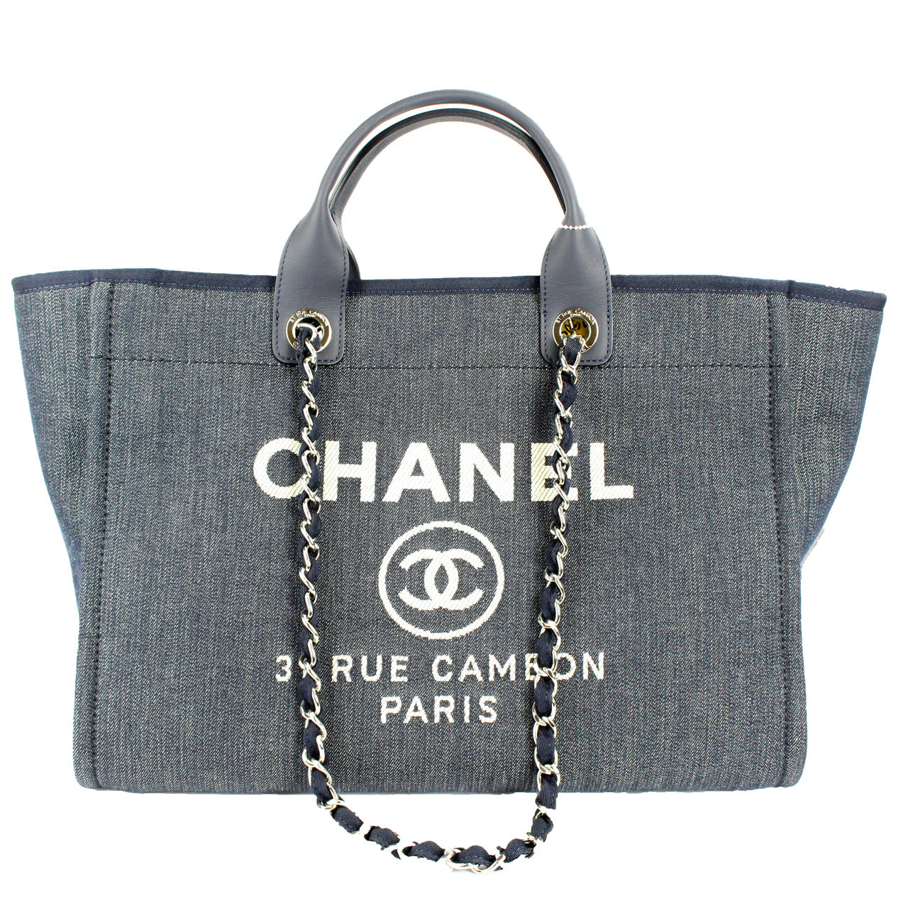 chanel deauville large tote