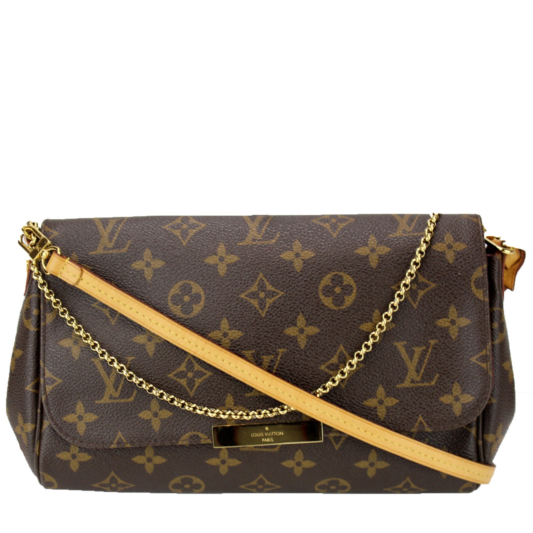 Louis Vuitton, Bags, Louis Vuitton Favorite Mm Monogram Chain Clutch  Crossbody 0 Authentic
