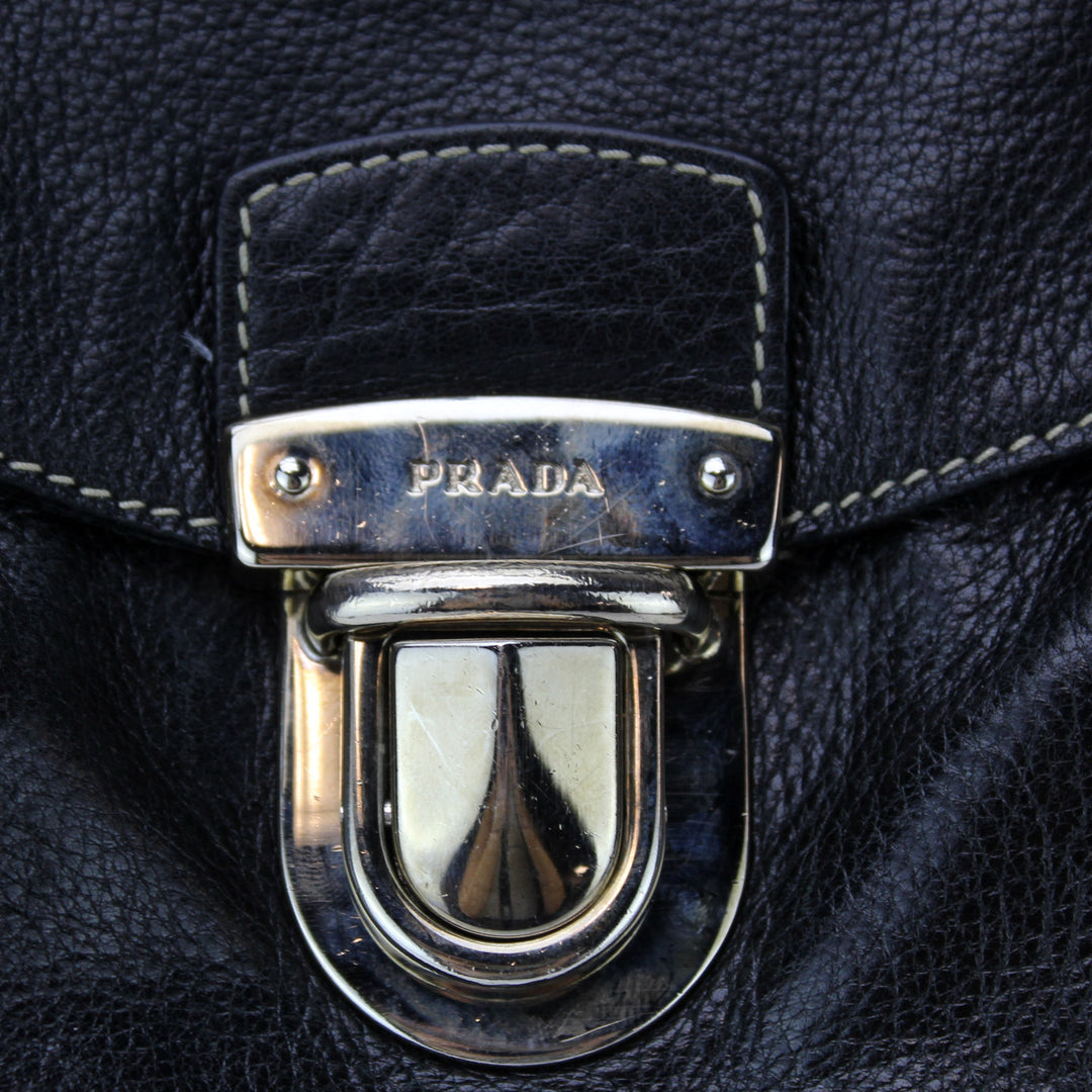 バッグ PRADA Prada Black Nylon Tessuto Tote | myGemma | Item #125419