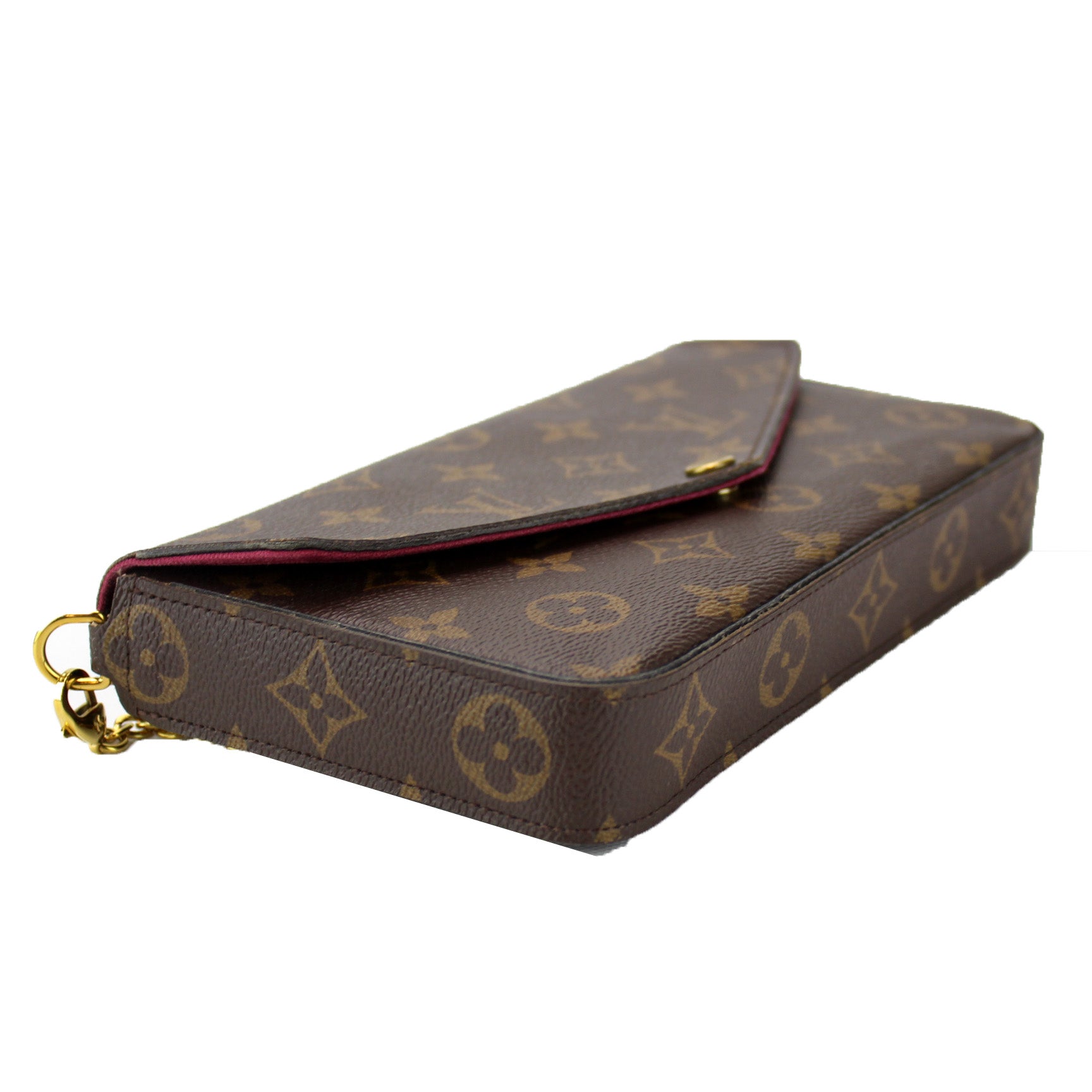 Pochette Felicie Monogram – Keeks Designer Handbags