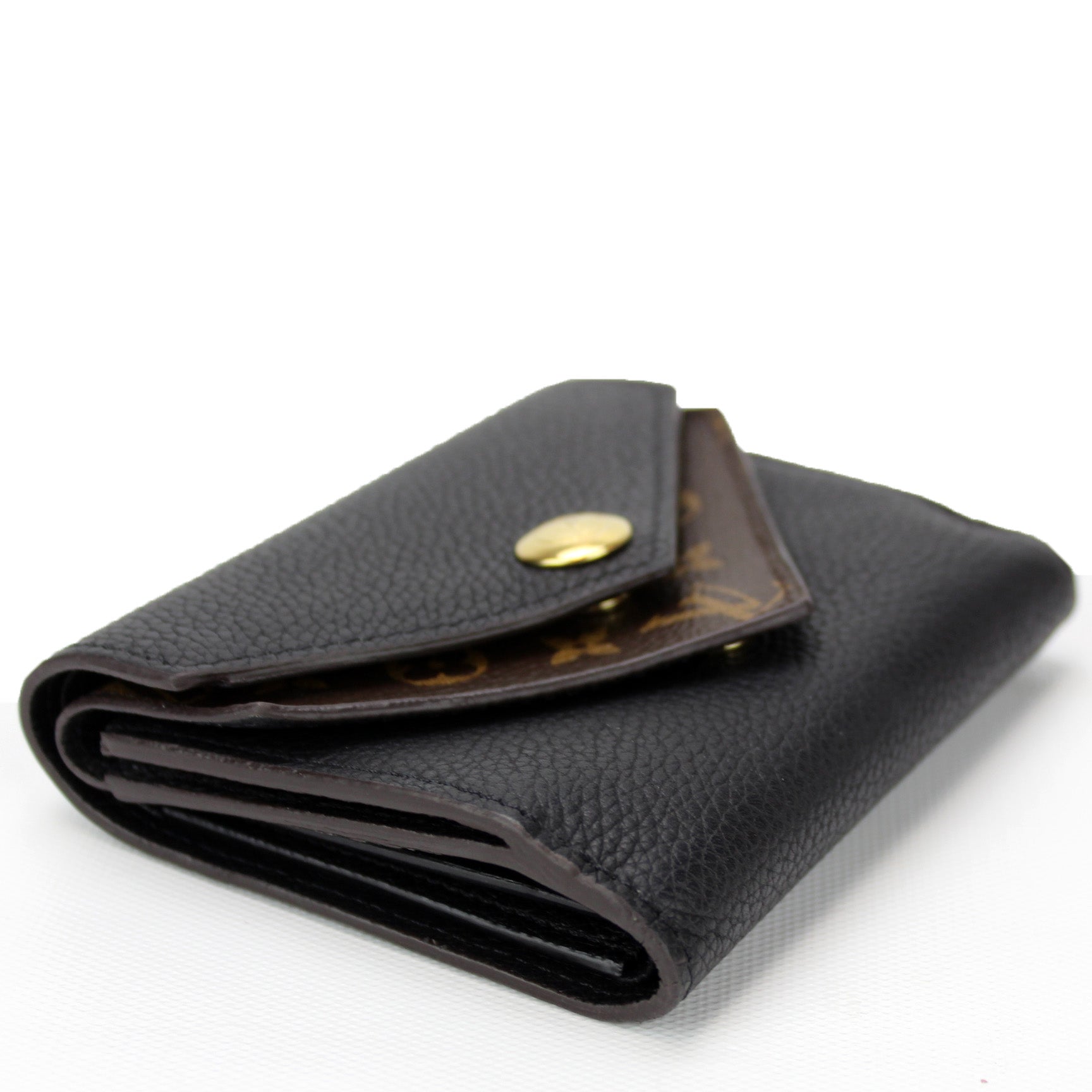 Louis Vuitton Double V Compact Wallet Monogram Canvas Ru…