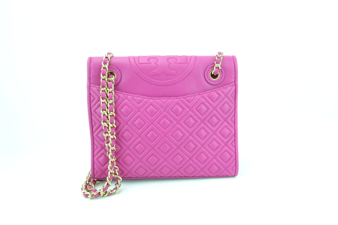 Tory Burch Fuchsia Pink Crossbody To Shoulder Bag