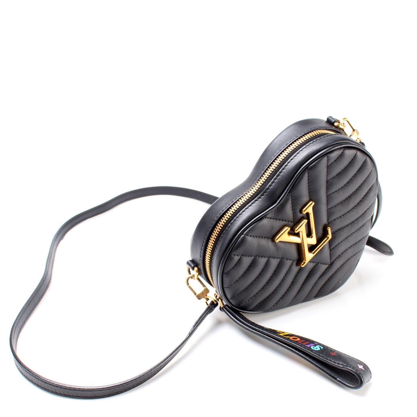 Louis Vuitton New Wave Heart Bag in Black