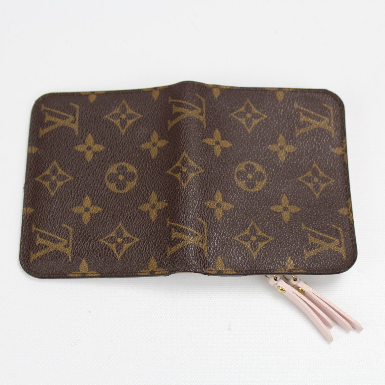 Louis Vuitton Brown, Pattern Print Coated Canvas Insolite Wallet