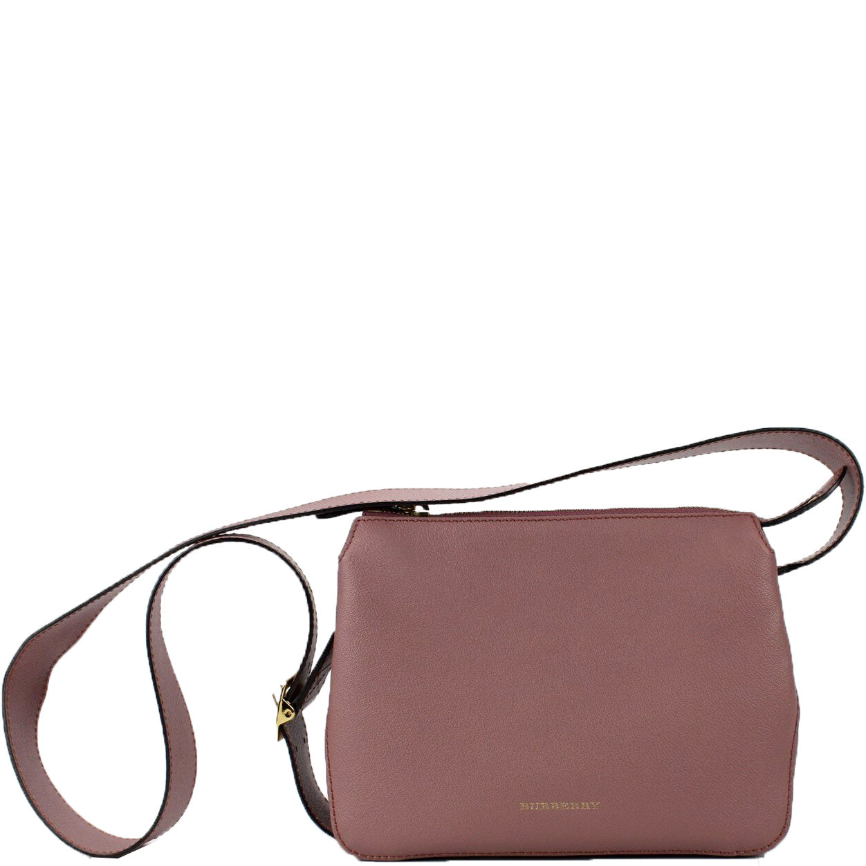 Burberry Pink Leather Helmsley Crossbody Bag