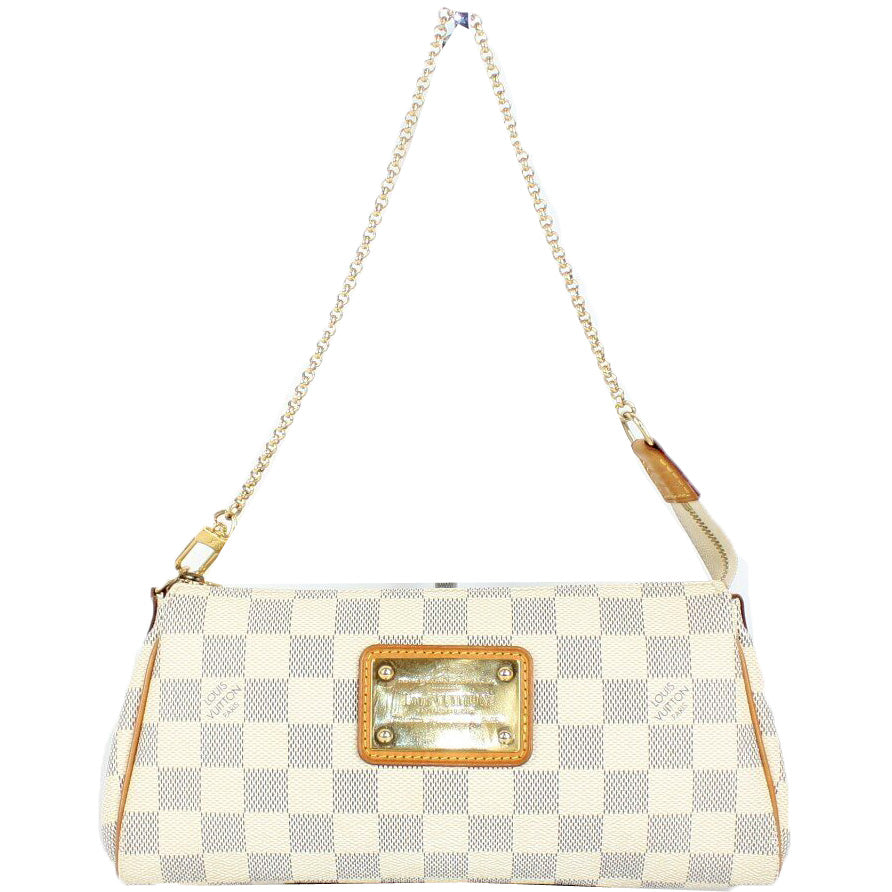 Louis Vuitton Damier Azur Eva Clutch - Neutrals Clutches, Handbags