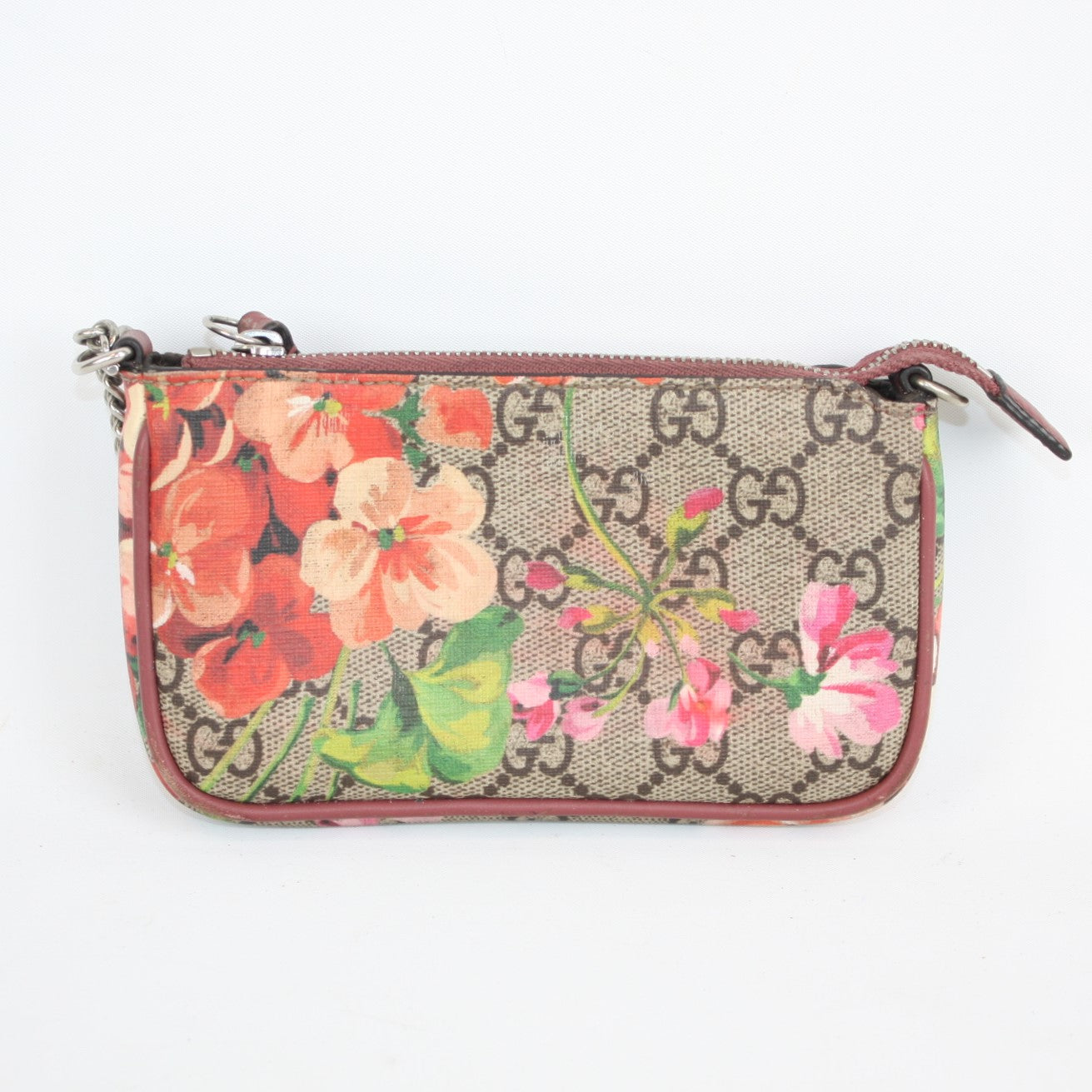 429766 GG Supreme Canvas Blooms Mini Pochette – Keeks Designer Handbags