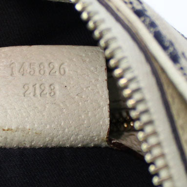 Lot - A Gucci Guccissima Creole Hobo black leather monogram handbag model  145826