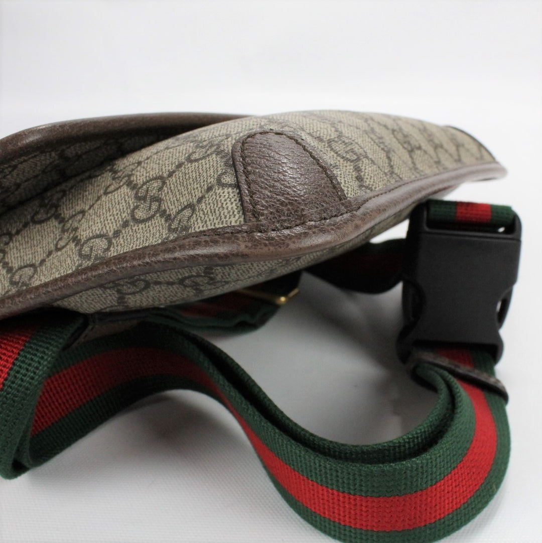 493930 Gucci GG Supreme Neo Web Belt Bag PL1