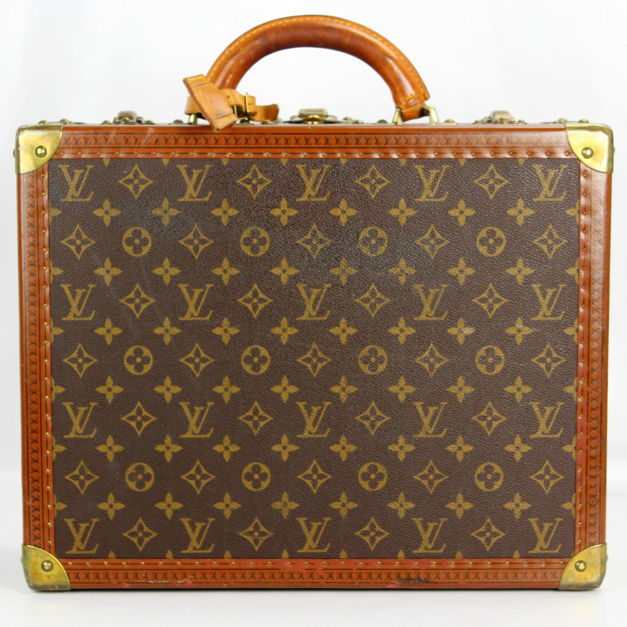 Louis Vuitton Suitcase Cotteville 40 Monogram Canvas Brown