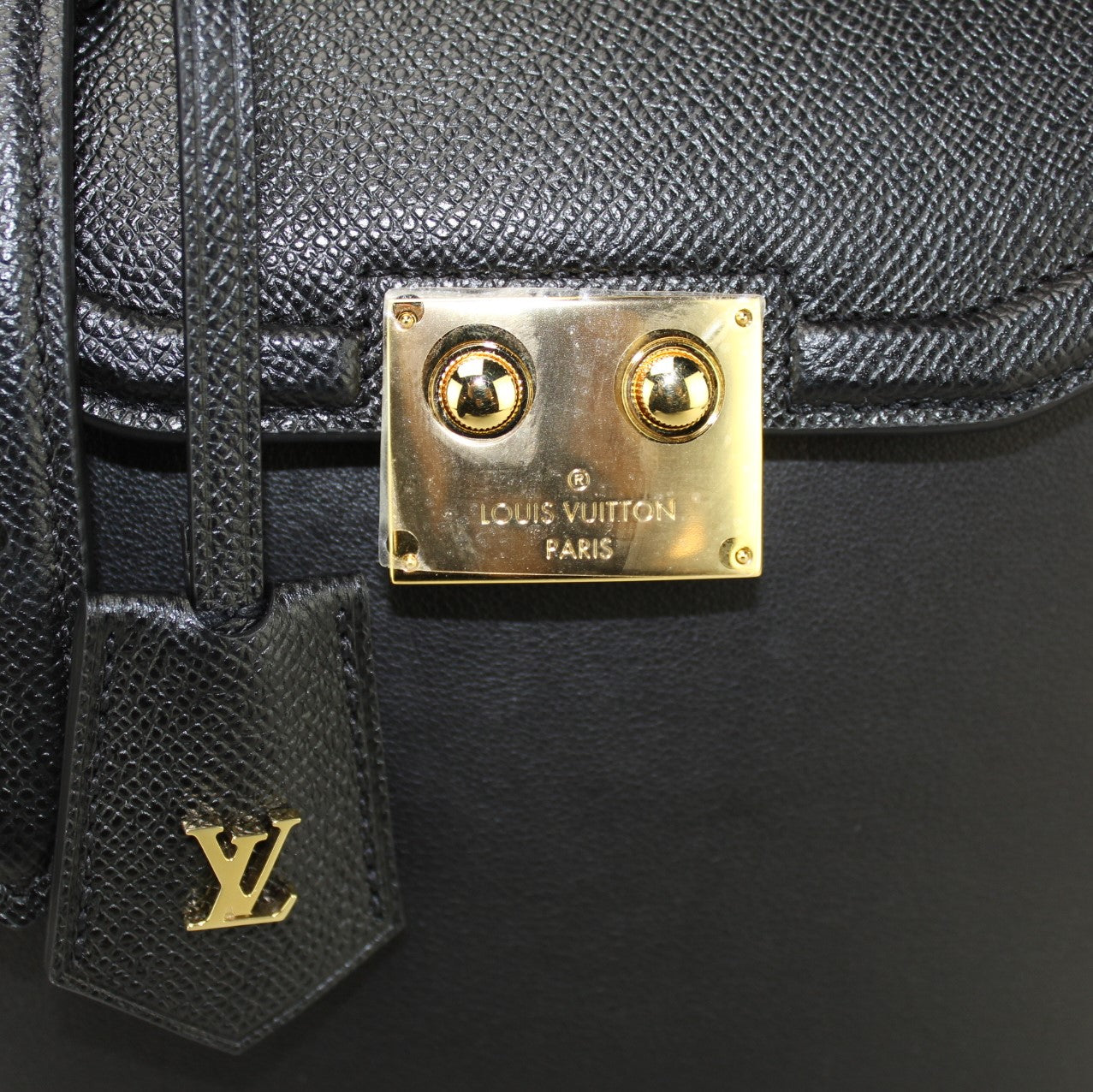 Louis Vuitton LV Arch Bag Leather PM Black 2299101