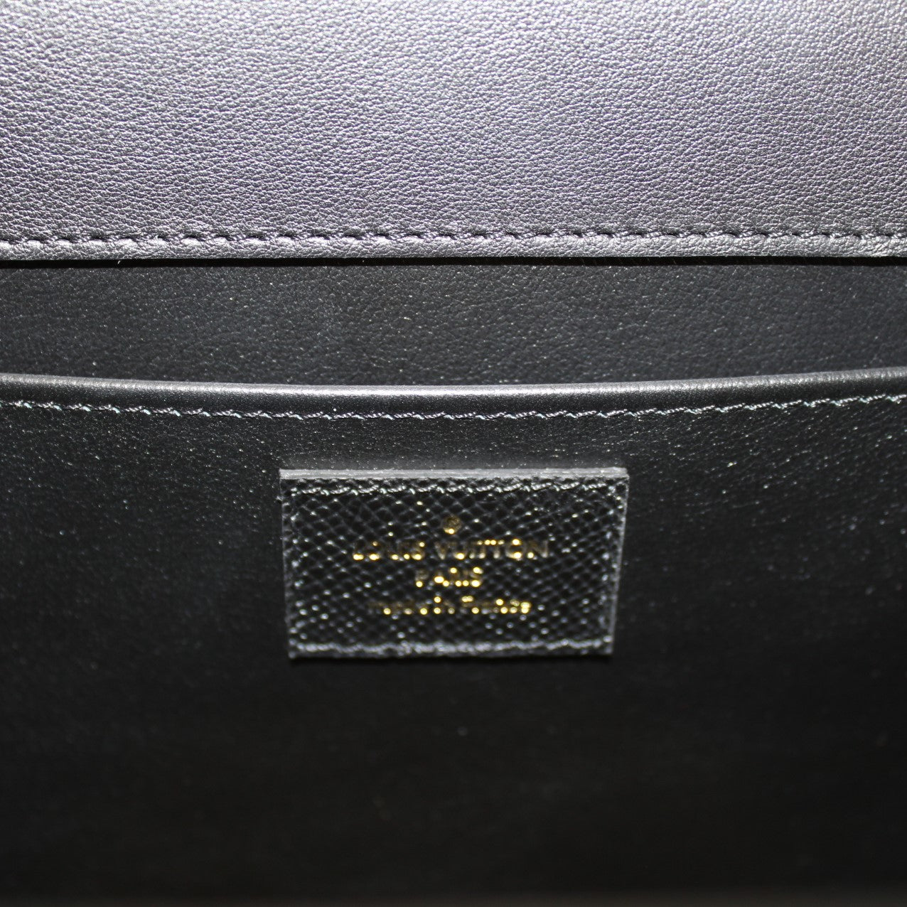 Louis Vuitton LV Arch Bag Leather PM Black 2299101