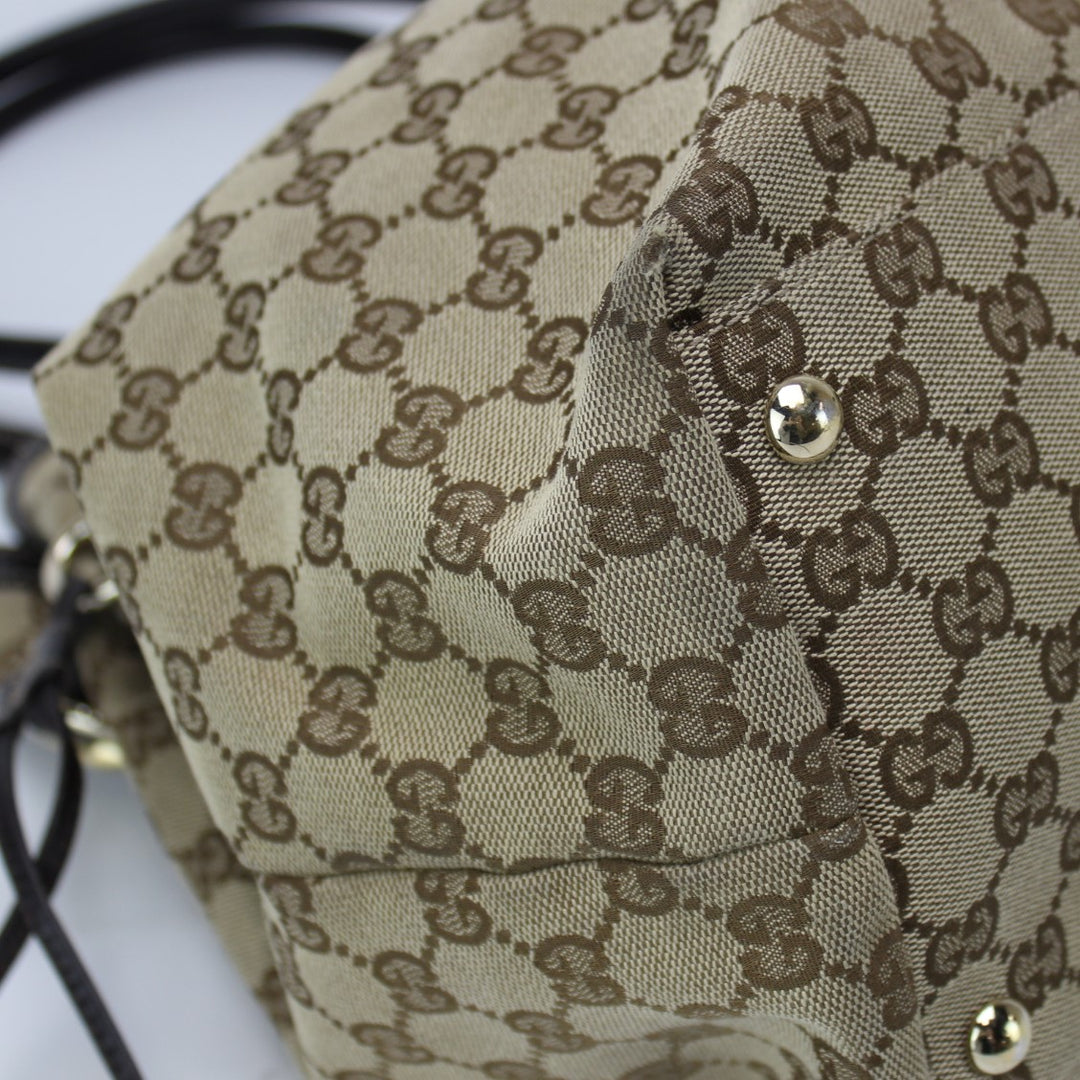 232969 GG Web Tassel Tote (PL1)