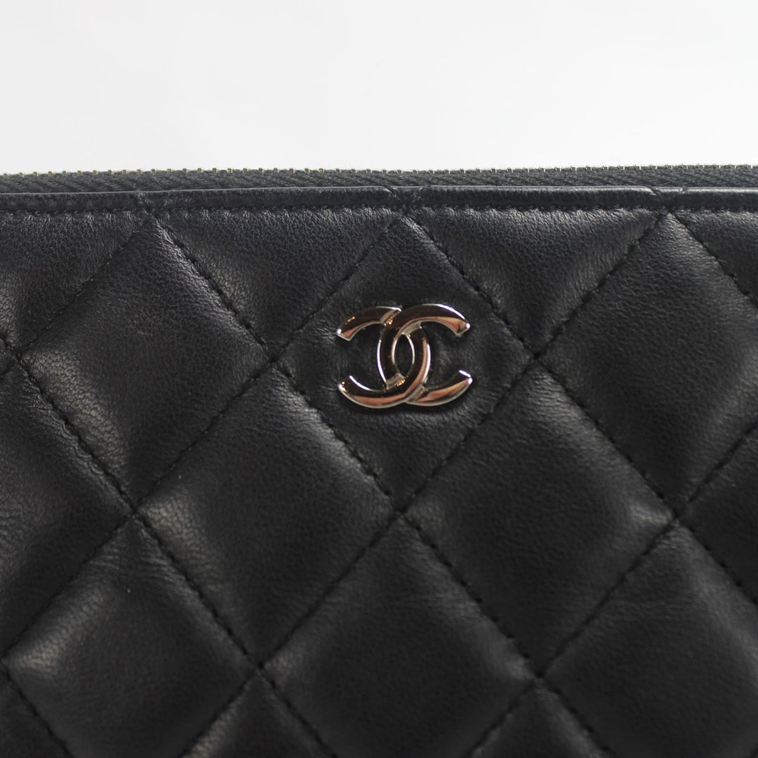 Wallet on Chain Double zip Black