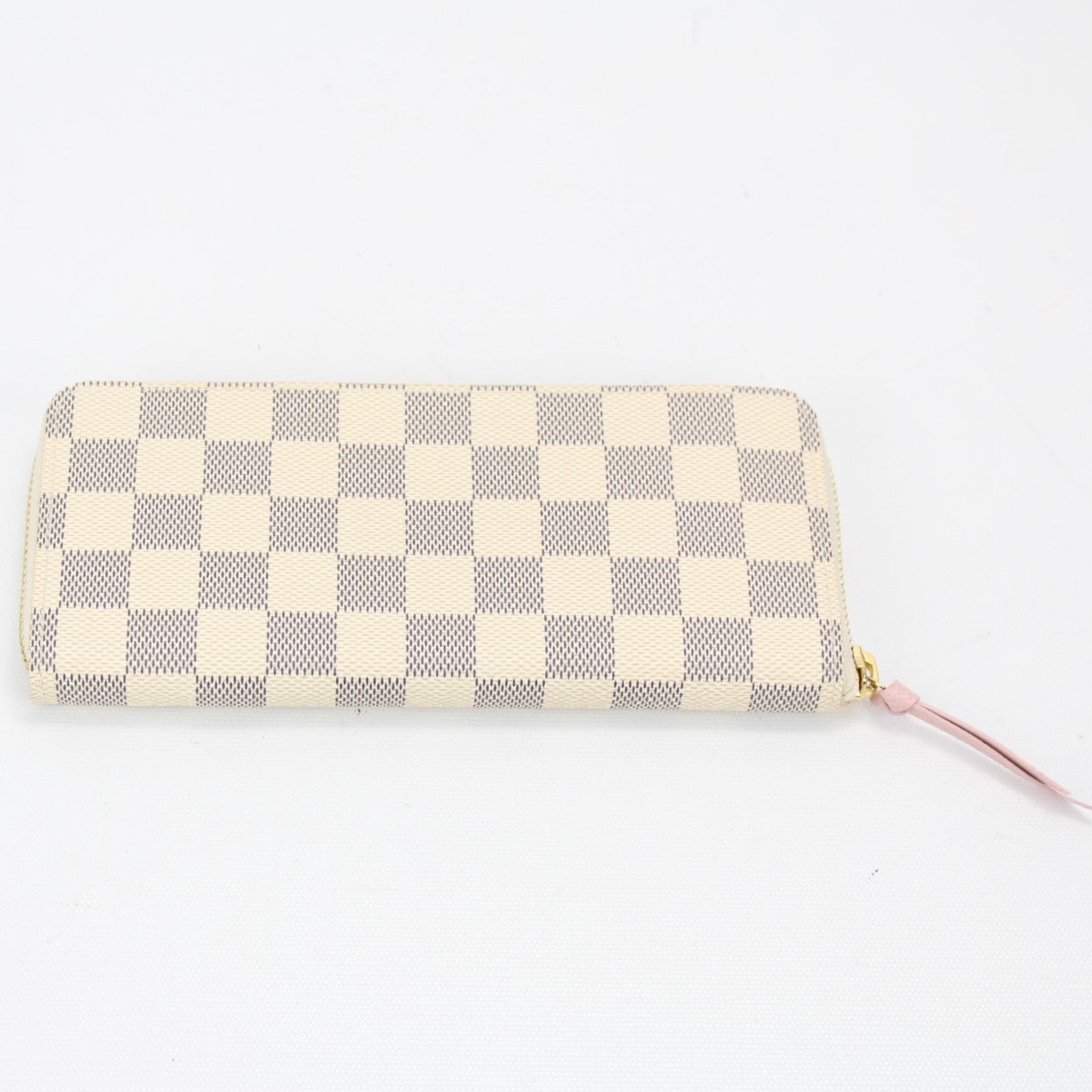 Clemence Wallet Damier Azur (PL6) – Keeks Designer Handbags