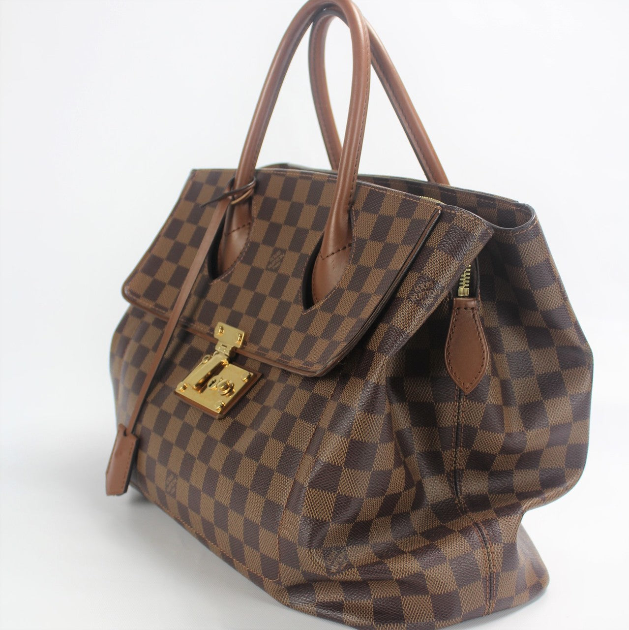 SOLD Louis Vuitton Ascot Damier Ebene Bag