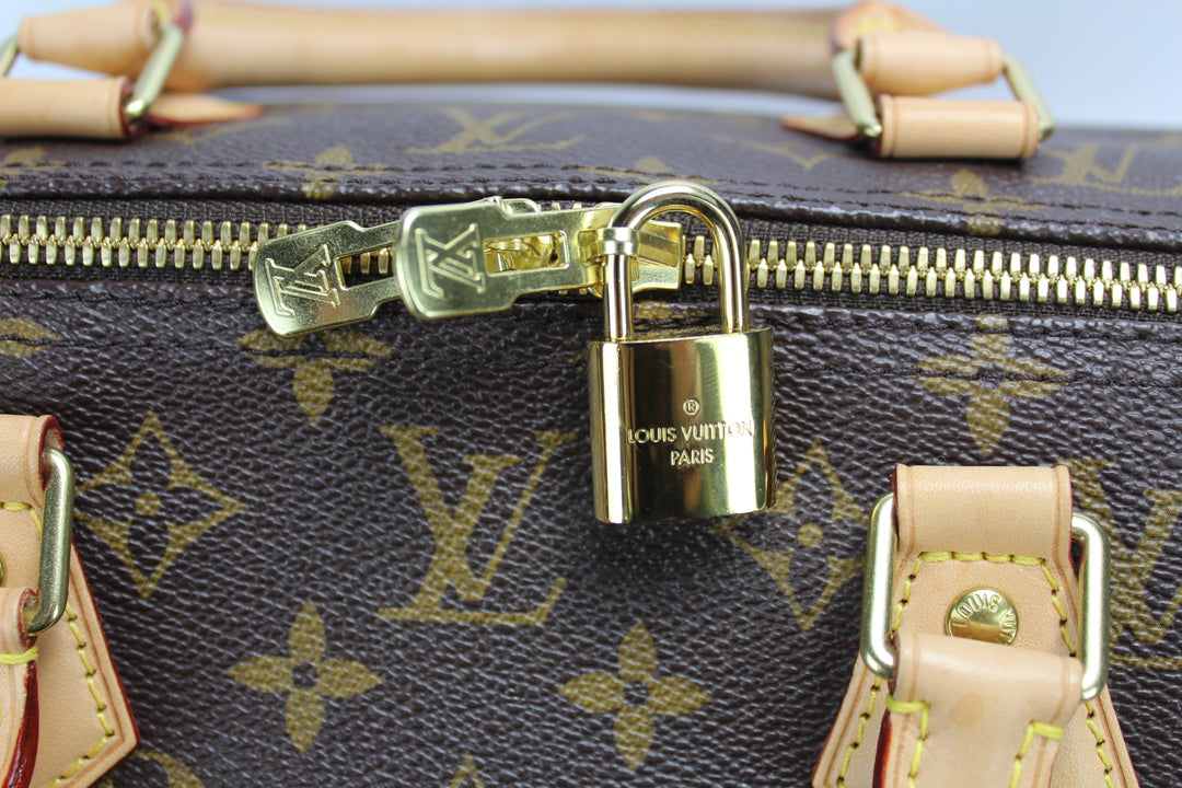 Speedy 40 W/strap Monogram