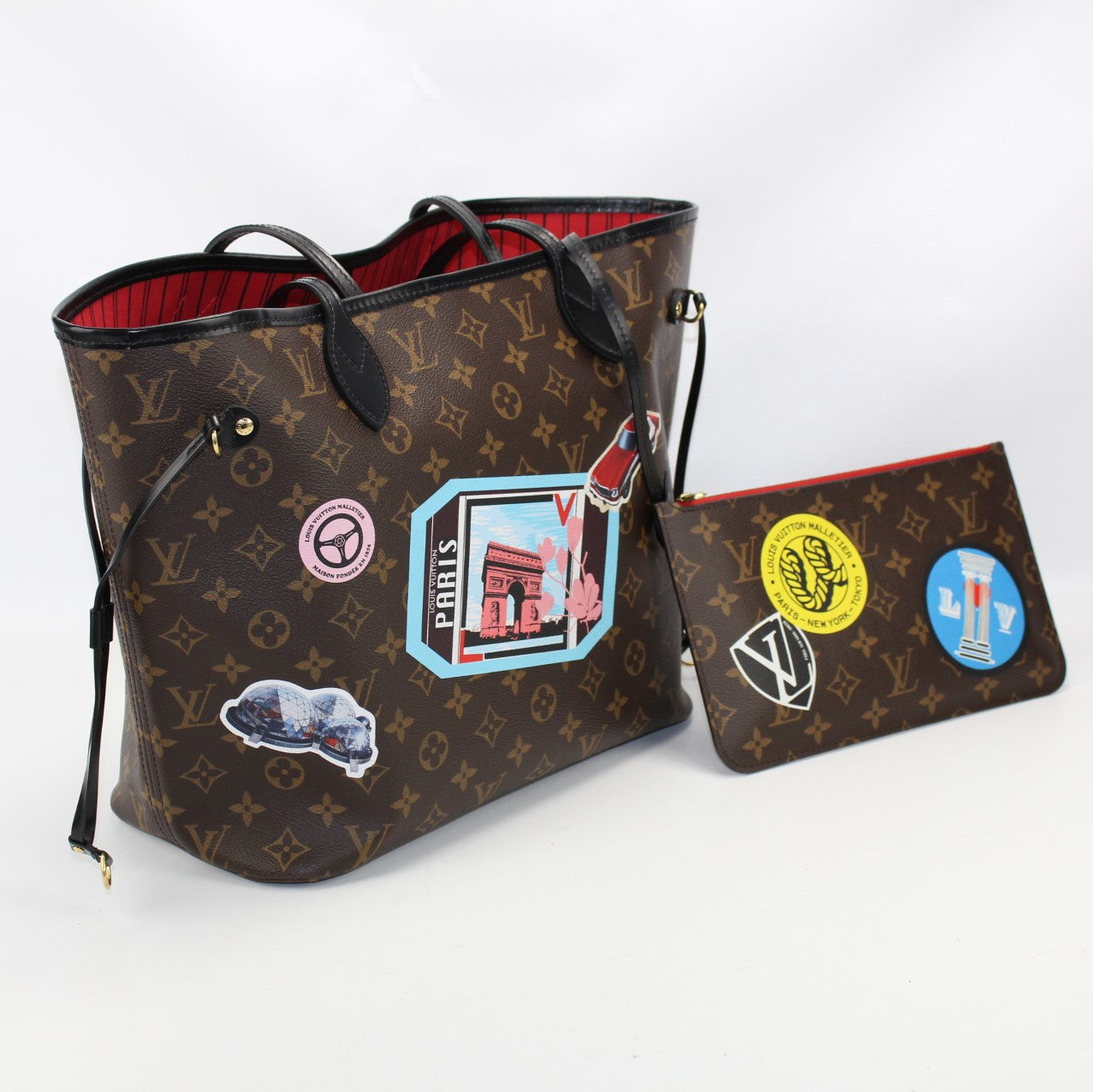 Louis Vuitton, Bags, Sale Louis Vuitton World Tour Neverfull Mm